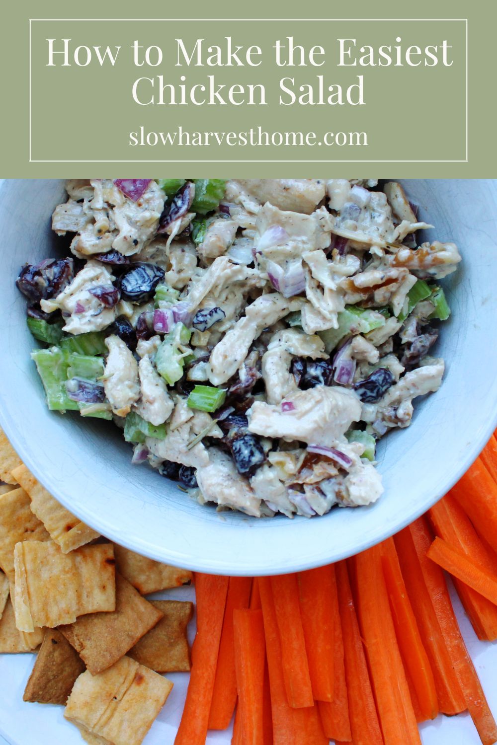 How to Make the Easiest Chicken Salad - slowharvesthome.com